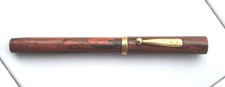 ANTIGA CANETA-TINTEIRO WATERMAN RED RIPPLE # 55 GRÃO DE MADEIRA WATERMAN'S RARA!!, usado comprar usado  Enviando para Brazil