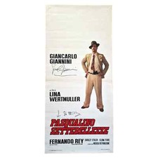 Giannini signed poster usato  Montesilvano
