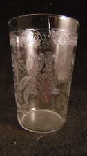 Verre initiale monogramme d'occasion Verre initiale monogramme d'occasion  Saint-Dié-des-Vosges