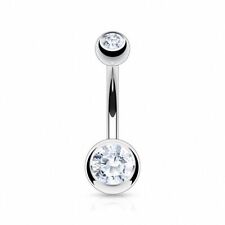 Piercing nombril acier d'occasion  Paris XV
