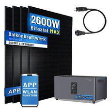 2000w bifazial balkonkraftwerk gebraucht kaufen  Bad Vilbel