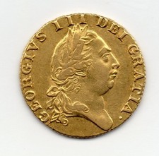 1787 gold guinea for sale  LONDON