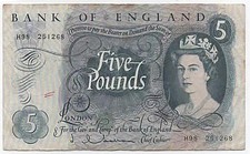 5 pound note for sale  LEISTON