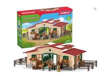 Schleich farm pferdestall gebraucht kaufen  Biberbach