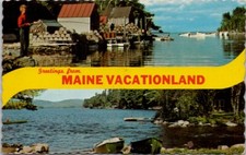 Postcard greatings maine for sale  Las Vegas