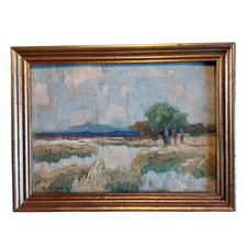 Tableau paysage signé d'occasion  Pouzauges