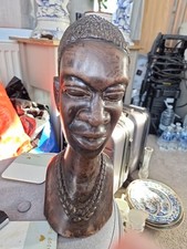 African carved head for sale  CLACTON-ON-SEA
