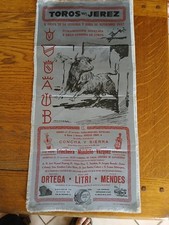 Affiche corrida toile d'occasion  Bar-le-Duc