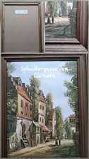öl gemälde schustergasse gebraucht kaufen öl gemälde schustergasse gebraucht kaufen  Rhauderfehn