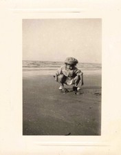 Ancienne photographie fillette d'occasion  Nogent-sur-Marne