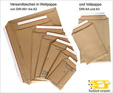 Versandtasche wellpappe kompak gebraucht kaufen  Wallersdorf