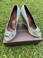 Decollete platforms gucci usato  Siena