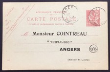 Usado, Entier Postal, Mouchon repiqué 1903 certificat d'affichage comprar usado  Enviando para Brazil
