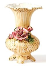 Vaso portafiori porcellana usato  Roma