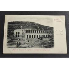 Cartolina miniere gennamari usato  Alessandria