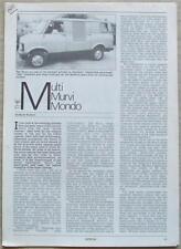 Murvi mondo motor for sale  LEICESTER