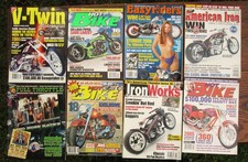 8 Motorcycle Magazines - Iron Works Hot Bike + segunda mano  Embacar hacia Mexico