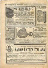 Stampa antica pubblicità usato  Lecco