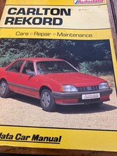 Autodata vauxhall carlton for sale  COBHAM