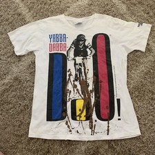Camiseta Reebok Ciclismo Yabba Dabba Doo Manga Curta Média Bicicleta Corrida Esportes comprar usado  Enviando para Brazil