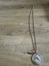 Silberkette anhänger antik gebraucht kaufen  Groß Grönau