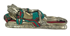 Hanuman reclining brass for sale  HOUNSLOW