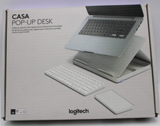 Kit Logitech Casa mesa pop-up trabalho em casa com suporte para laptop calma nórdica, usado comprar usado  Enviando para Brazil