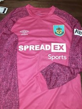 Burnley football shirt for sale  LOUGHBOROUGH