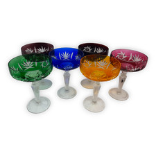 Sektschalen bunter überfang gebraucht kaufen Sektschalen bunter überfang gebraucht kaufen  Zeitz