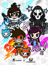 Overwatch blizzard tokidoki for sale  GLOUCESTER