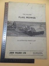 Wilder flail mower for sale  COLCHESTER