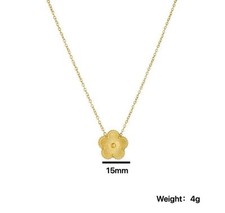 Edelstahl gold halskette gebraucht kaufen  Kirchhain