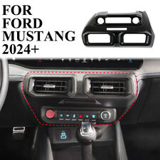 Tampa de acabamento de painel de controle central interno estilo fibra de carbono para Ford Mustang 2024 comprar usado  Enviando para Brazil