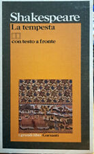 Libro shakespeare tempesta usato  Civitanova Marche