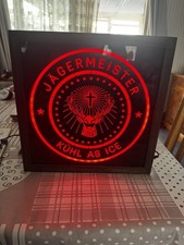 Jagermeister light box for sale  NUNEATON