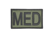 Naszywka medyczna na rzep MED khaki 5x8 cm na sprzedaż  PL