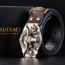 Ceinture cuir homme d'occasion  France
