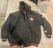49ers starter black jacket for sale  Manteca