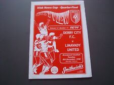 Derry city limavady for sale  COLERAINE