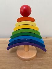 Wooden wood rainbow for sale  LEATHERHEAD