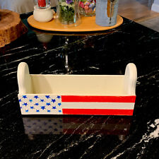 Usa flag rustic for sale  Meadow Bridge