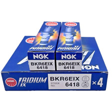 Usado, Pacote com 6 velas de ignição genuínas NGK BKR6EIX 6418 Iridium IX comprar usado  Enviando para Brazil