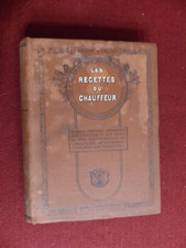 Livre recettes chauffeur d'occasion  Saint-Romain-de-Colbosc