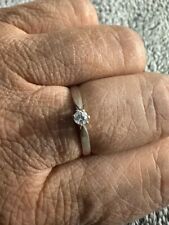 Bague vintage solitaire d'occasion  France