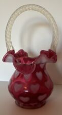 Fenton cranberry heart for sale  Wooster