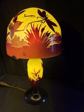 Lampe pâte verre d'occasion  Rethel