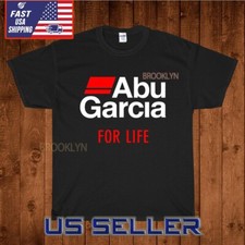 NOVA CAMISA ABU GARCIA LOGOTIPO PESCA CAMISETA UNISSEX ENGRAÇADA AMERICANA EUA TAMANHO P-5XL comprar usado  Enviando para Brazil