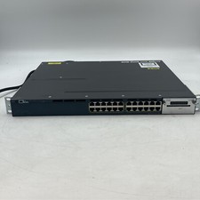 Switch PoE WS-C3560X-24P-S Cisco 3560X Series 24 Portas com C3KX-PWR, usado comprar usado  Enviando para Brazil
