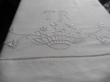 Ancien drap pur d'occasion  Commentry