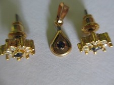 Parure bijoux boucles d'occasion  France